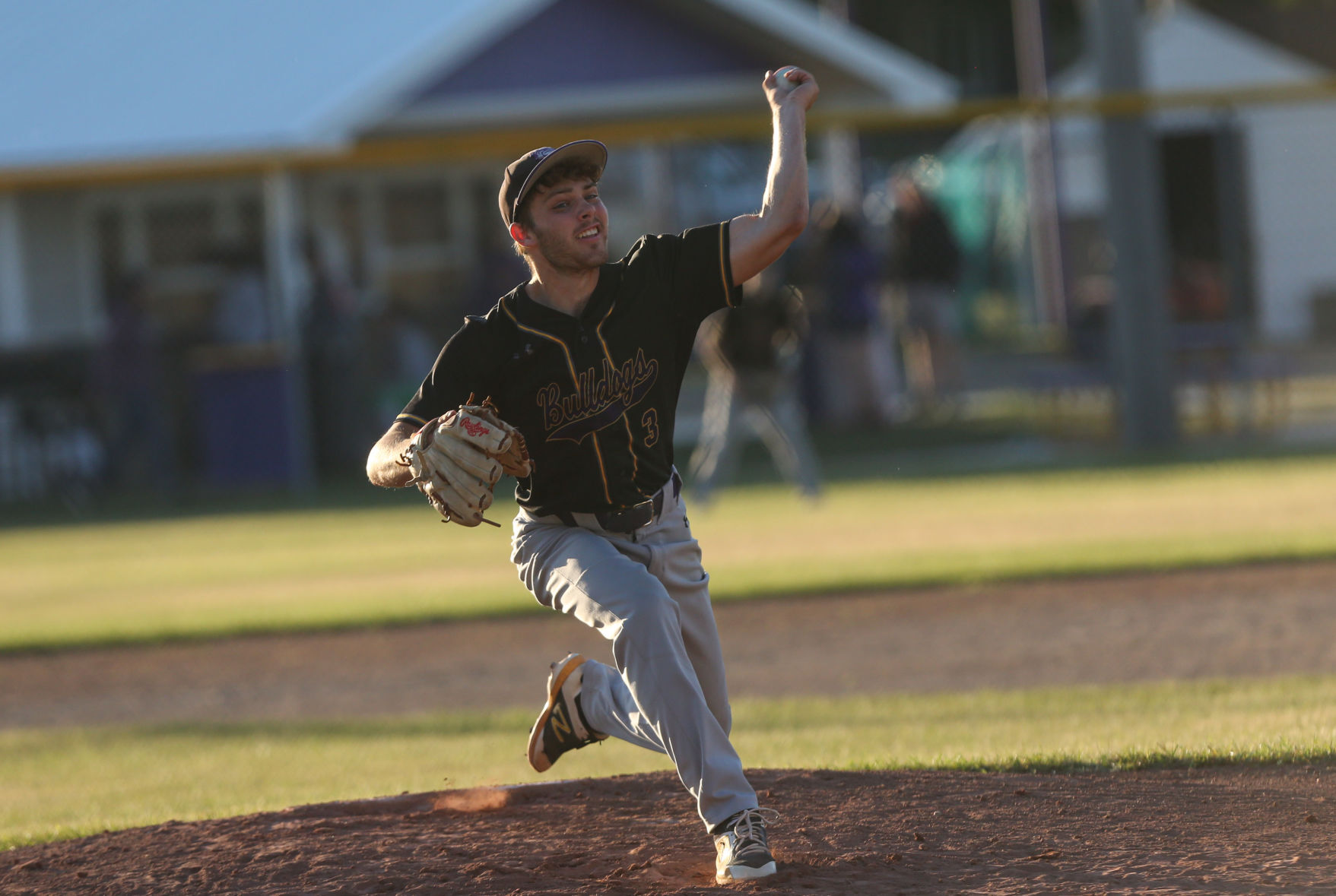 Lake Mills baseball vs Osage - Ramaker pitch